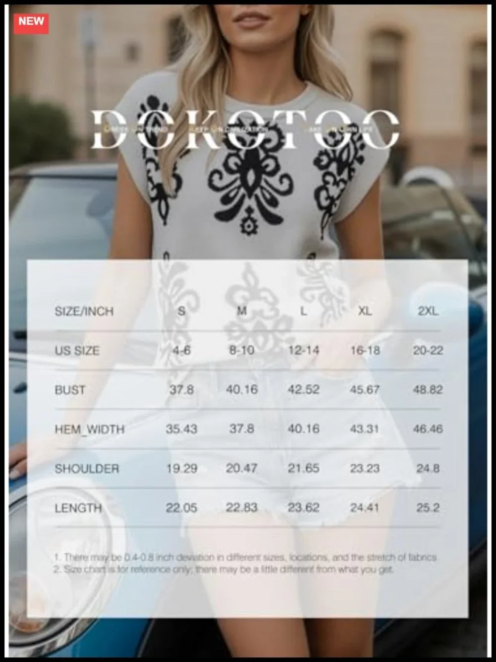 Lightweight Boho Knit Sweater Vest Crewneck Cap Sleeve Summer Top